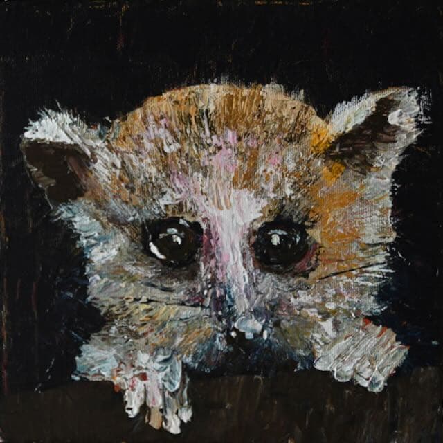 Peek a boo — painting by Anirak Edza