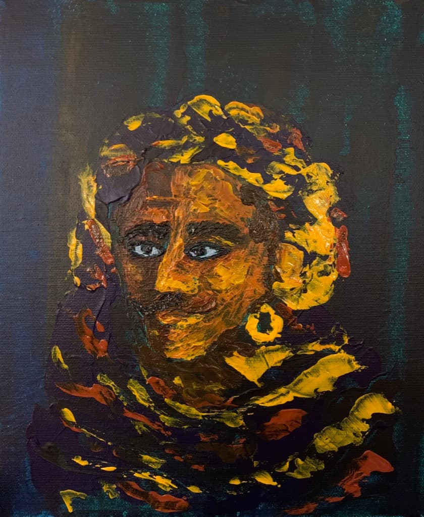 Desert Gear — painting by Anirak Edza